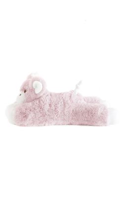 Little Giraffe Sleepy-G Plush Toy in Dusty Pink