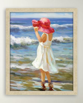 "Little Girl on Beach 2" Giclee
