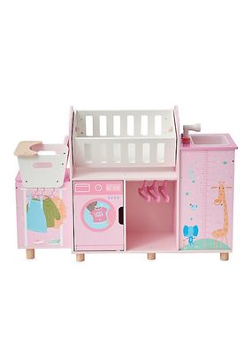 Little Girl's Amanda 6-In-1 Doll Nursery Station