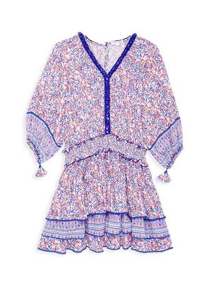 Little Girl's & Girl's Ariel Mini Dress - Light Blue - Size 8 - Light Blue - Size 8