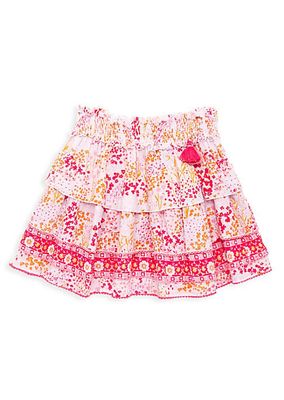 Little Girl's & Girl's Ariel Tiered Mini Skirt