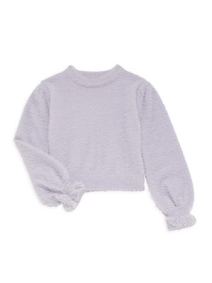 Little Girl's & Girl's Bettie Sweater - Lavender - Size 5 - Lavender - Size 5