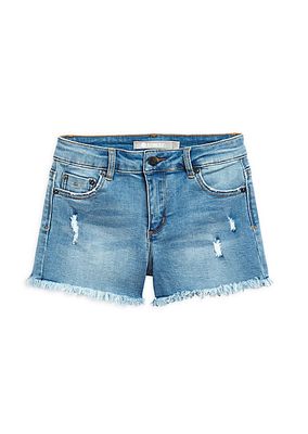 Little Girl's & Girl's Brittany Distressed Jean Shorts