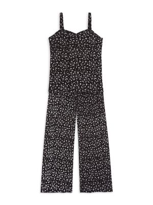 Little Girl's & Girl's Brittany Printed Cami Top & Pants Set - After Midnight - Size 14 - After Midnight - Size 14