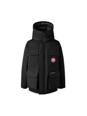 Little Girl's & Girl's Expedition Parka - Black - Size 10