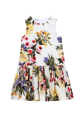 Little Girl's & Girl's Floral Dress