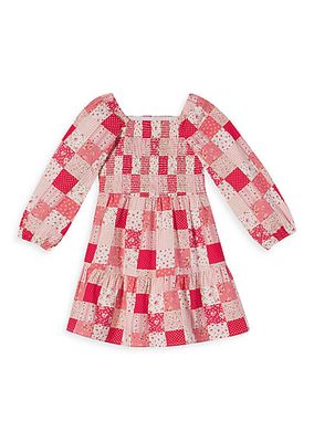 Little Girl's & Girl's Hattie Love Patchwork Dress