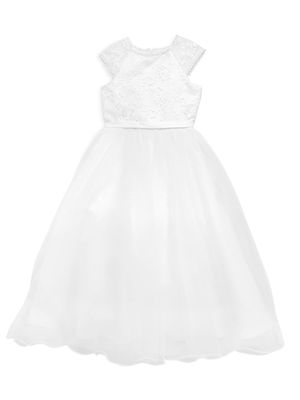 Little Girl's & Girl's Helena Embroidered Lace Dress - White - Size 10 - White - Size 10
