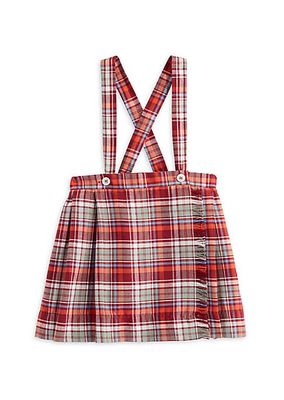 Little Girl's & Girl's Highlands Plaid Jumper Skirt