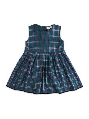 Little Girl's & Girl's Inverness Plaid Chantal Dress - Green - Size 4 - Green - Size 4