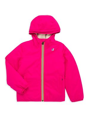 Little Girl's & Girl's Le Vrai 3.0 Claude Nylon Jacket - Pink - Size 10 - Pink - Size 10