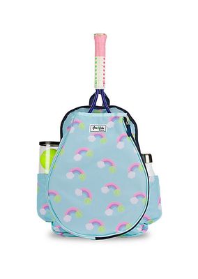 Little Girl's & Girl's Little Love Rainbow Tennis Backpack