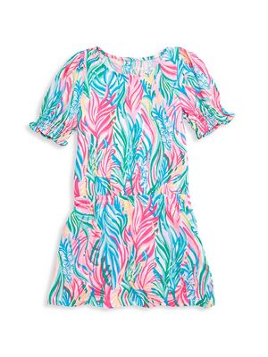 Little Girl's & Girl's Mini Adley Romper - Size 14