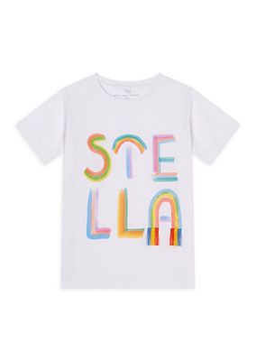 Little Girl's & Girl's Rainbow Stella T-Shirt