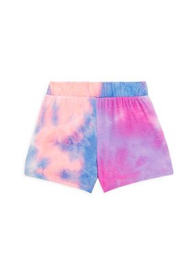 Little Girl's & Girl's Split Hacci Shorts