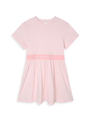 Little Girl's & Girl's T-Shirt Dress - Marshmallow - Size 4