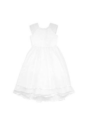 Little Girl's & Girl's Tamara Satin Dress - White - Size 10 - White - Size 10