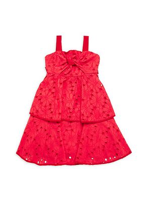 Little Girl's & Girl's Valentina Tiered Dress