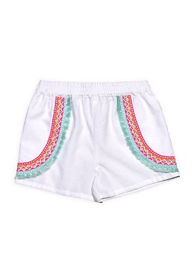 Little Girl's & Girl's Valerie Chambray Shorts
