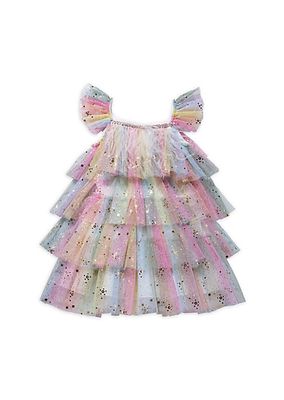 Little Girl's Layered Tulle Dress