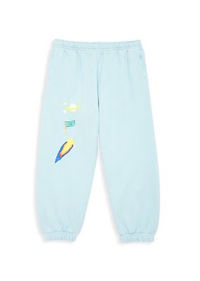 Little Kid's & Kid's All Over Space Sweatpants