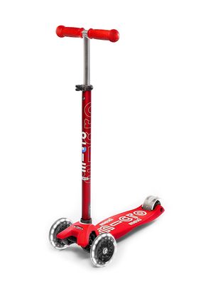 Little Kid's & Kid's Maxi Deluxe LED Scooter - Red - Red