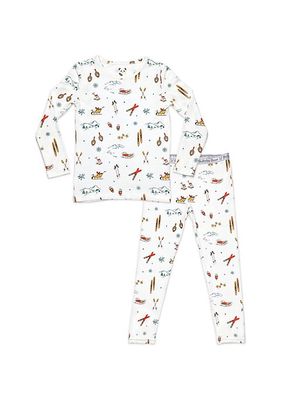 Little Kid's & Kid's Vintage Holiday Pajamas Set
