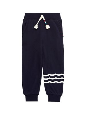 Little Kid's & Kid's Waves Jogger Pants - Indigo - Size 12