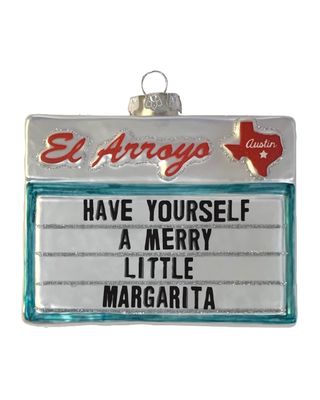 Little Margarita Sign Ornament
