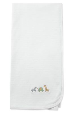 Little Me Safari Cotton Blanket in Ivory 