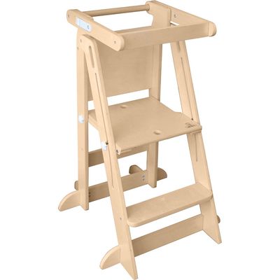 Little Partners Learn 'N Fold Learning Tower® Toddler Step Stool in Natural 