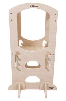 Little Partners The Learning Tower Chef Series Toddler Step Stool in Premium Ivory