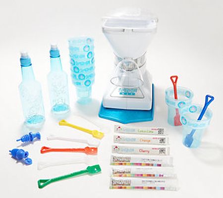 Little Snowie MAX Shaved Ice Machine with 6 Flavor Packs