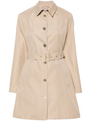 LIU JO button-up twill coat - Neutrals