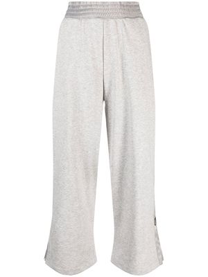 LIU JO cropped track pants - Grey