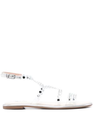 LIU JO crystal-embellished sandals - Silver