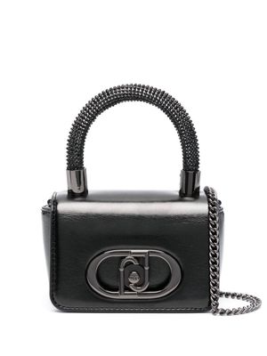 LIU JO crystal-embellished tote bag - Black