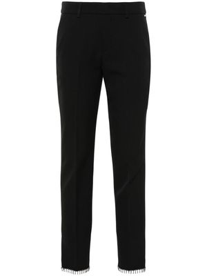 LIU JO crystal-embellished trousers - Black