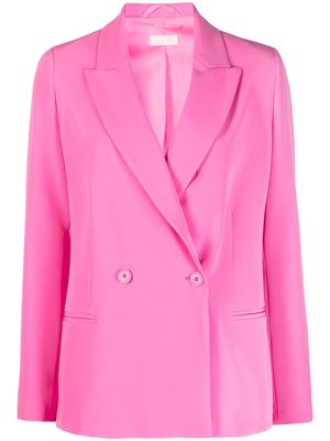 LIU JO double-breasted button blazer - Pink