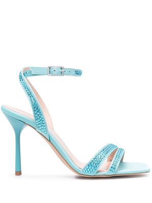 LIU JO embellished ankle-strap sandals - Blue