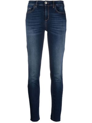 LIU JO embellished skinny jeans - Blue