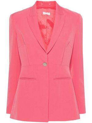 LIU JO fitted crepe blazer - Pink