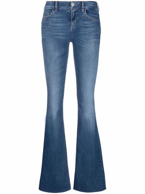 LIU JO flared mid-rise jeans - Blue