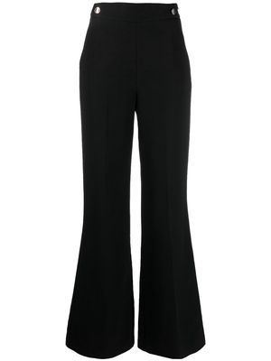 LIU JO flared tailored trousers - Black