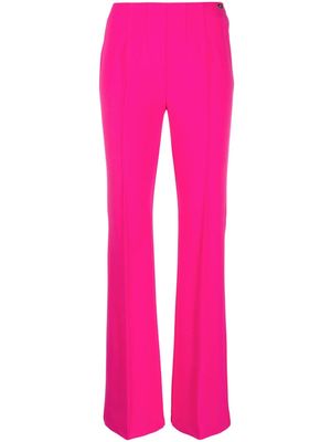 LIU JO flared tailored trousers - Pink