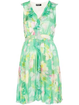 LIU JO floral-print mini dress - Green