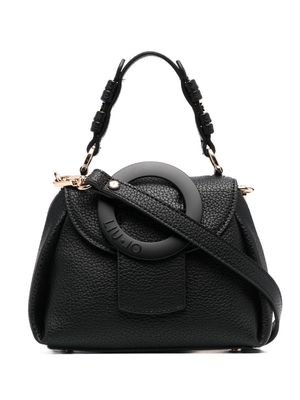 LIU JO grained faux-leather bag - Black