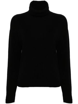 LIU JO high neck wool jumper - Black