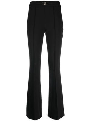LIU JO high-waist flared trousers - Black