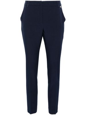 LIU JO high-waist tapered trousers - Blue